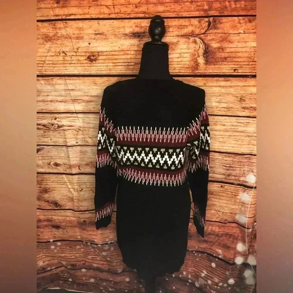 Black Sweater Dress - Picture 14 of 14